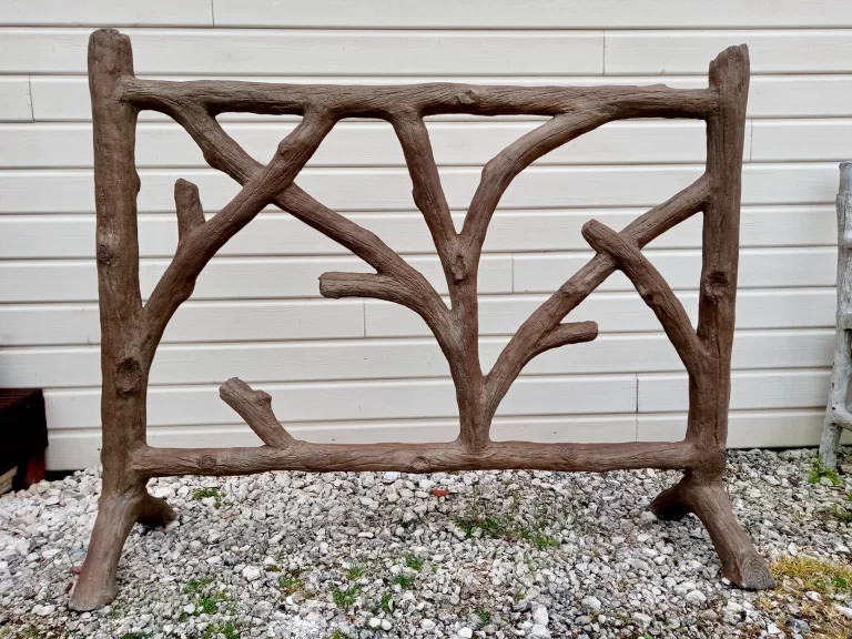 Barrière de séparation en rocaille